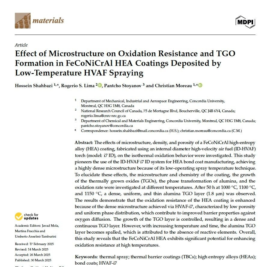 Celebrating Research Excellence: Our Colleague's Latest Publication in Materials